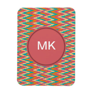 iKat Zigzag Design Spice Colours Magnet