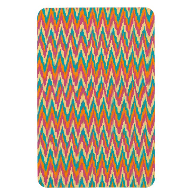 iKat Zigzag Design Spice Colours Magnet (Vertical)