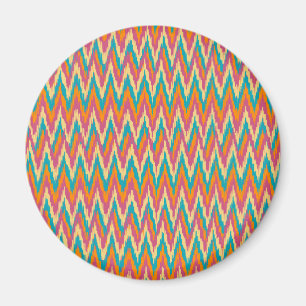 iKat Zigzag Design Spice Colours Magnet