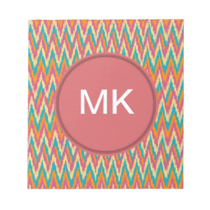 iKat Zigzag Design Spice Colours Notepad