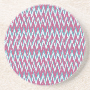 ikat zigzag effect12.ai coaster