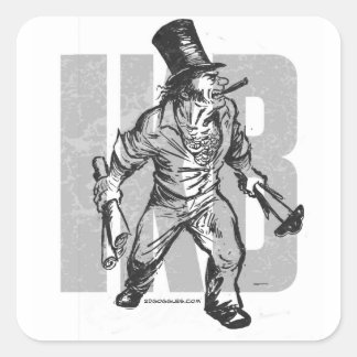 IKB SQUARE STICKER