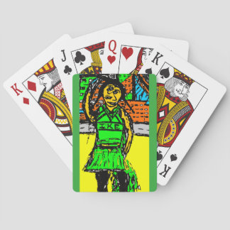 IKE CHEERLEADER PLAYING CARDS