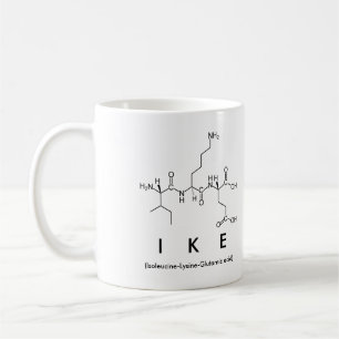 Ike peptide name mug