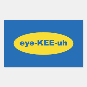 IKEA Logo Art Sticker