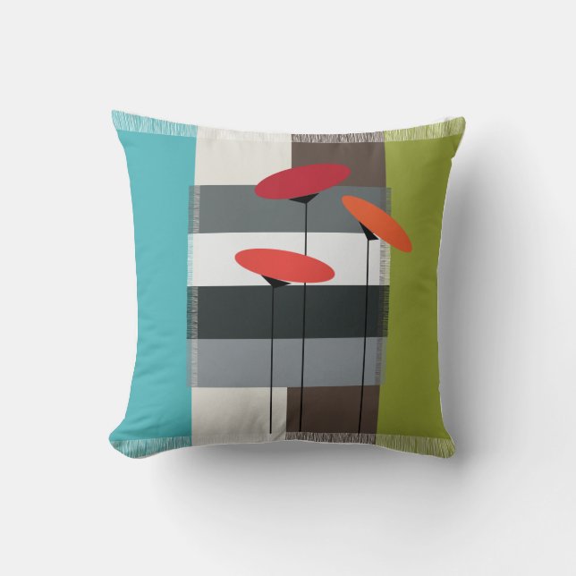 Ikea Throw Stripes Pillow (Front)