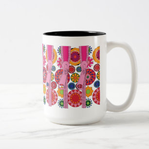 Ikea Zippers Pink Mug