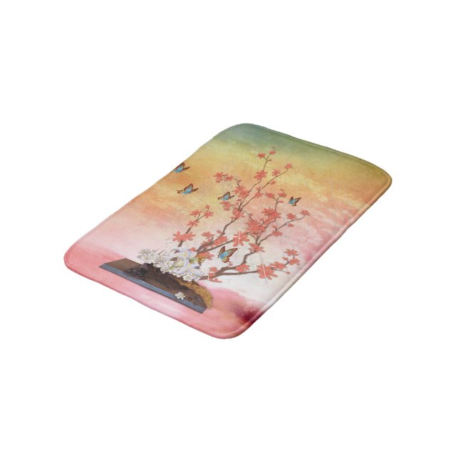 Ikebana display bath mat (Angled)