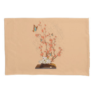 Ikebana display pillowcase