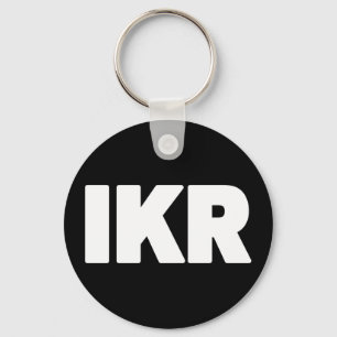 IKR   Text Slang Keychain