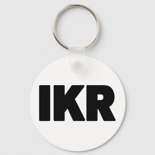 IKR   Text Slang Keychain