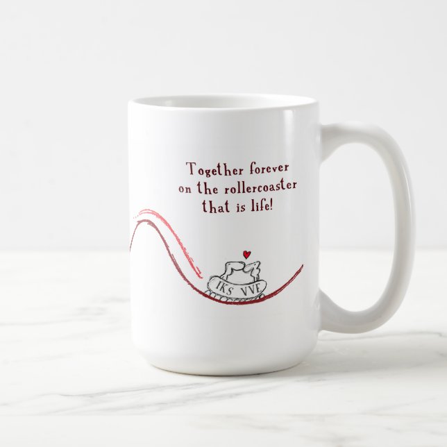 IKS rollercoaster VVE Coffee Mug (Right)