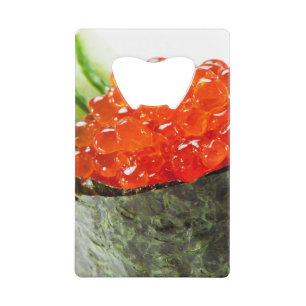 Ikura (Salmon Roe) Gunkan Maki Sushi Wallet Bottle Opener