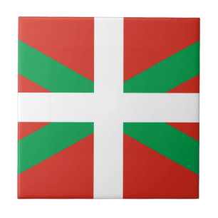 IKURRIÑA DRAPEAU BASQUE EUSKADI FLAG VASCA TILE