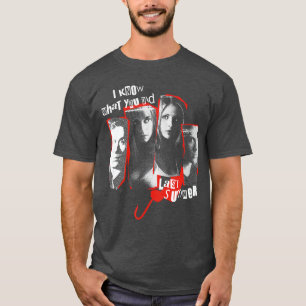 IKWYDLS Ripped Up Character Collage Retro Horror M T-Shirt