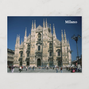 "Il Duomo, Milano" postcard