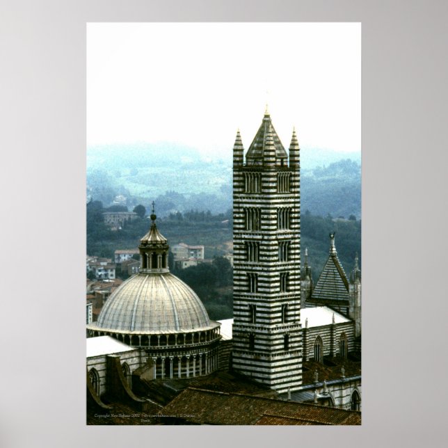 Il Duomo, Siena, Italy | Poster Print (Front)