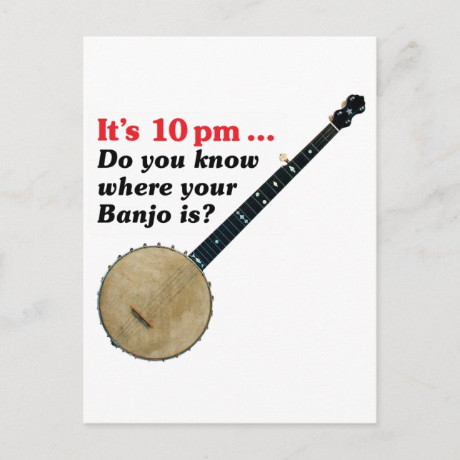 Il est 22 h ... Carte postale (Devant)