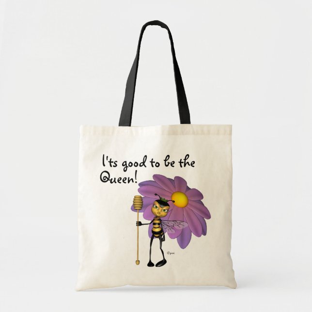 Il est bon d'être la reine ! - Sac de reine des (Devant)