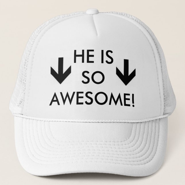 Il est casquette tellement impressionnant (Devant)