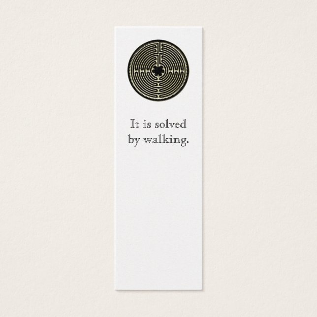 Il est résolu en marchant. (Devant)