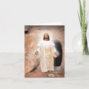 Il est ressuscité Carte de Pâques