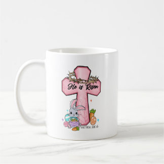Il Est Ressuscité Mug Pâques Cadeau Pâques