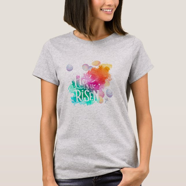 Il est ressuscité T-shirt (Devant)