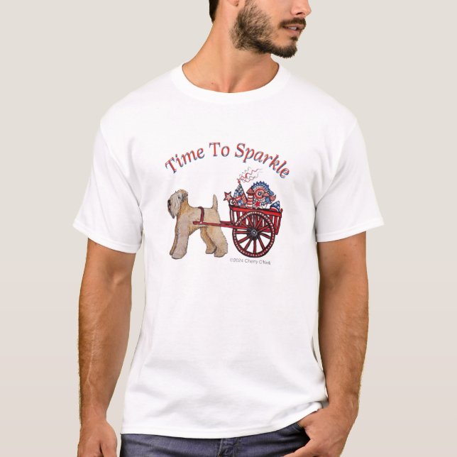Il est temps d’étinceler le T-shirt masculin (Devant)