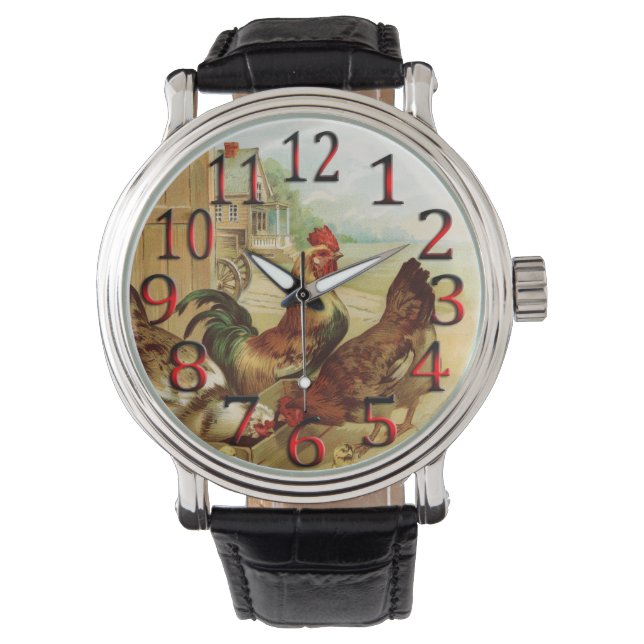 Il Est Temps De Nourrir La Montre Du Poignet De Po (devant)