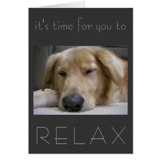 Il est temps pour que vous détendiez