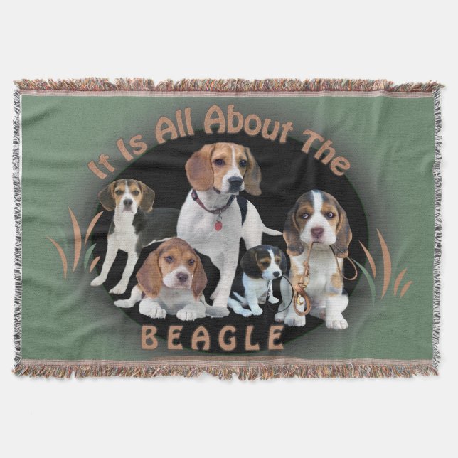 Il est tout au sujet de la couverture de beagle (Devant)