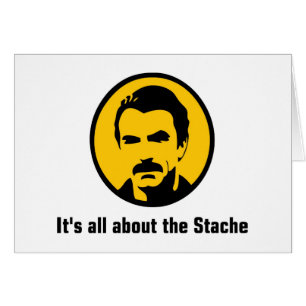 Il est tout au sujet du Stache