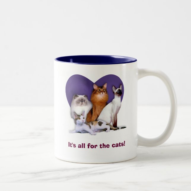 Il est tout pour les chats ! Tasse (Droit)