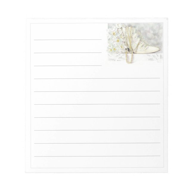 IL ÉTAIT UNE FOIS 5,5"x6" Bloc-notes + Lignes (Devant)