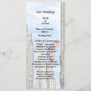 Il - Flags Along Michigan Ave Chicago Program