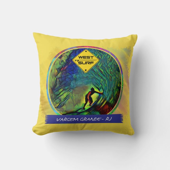 Il garnit de coussins West Surf I (Recto)