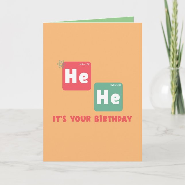 IL LA carte d'anniversaire (Devant)