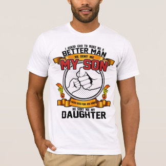 Il m'a envoyé un T-shirt Angel à mon fils/fille