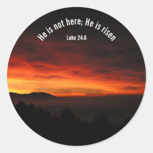 Il n'est pas ici ; il est ressuscité - Sticker