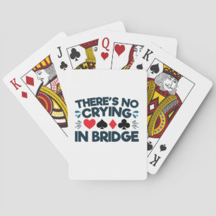 Il n'y a pas de pleurs au Bridge Jeu de cartes drô