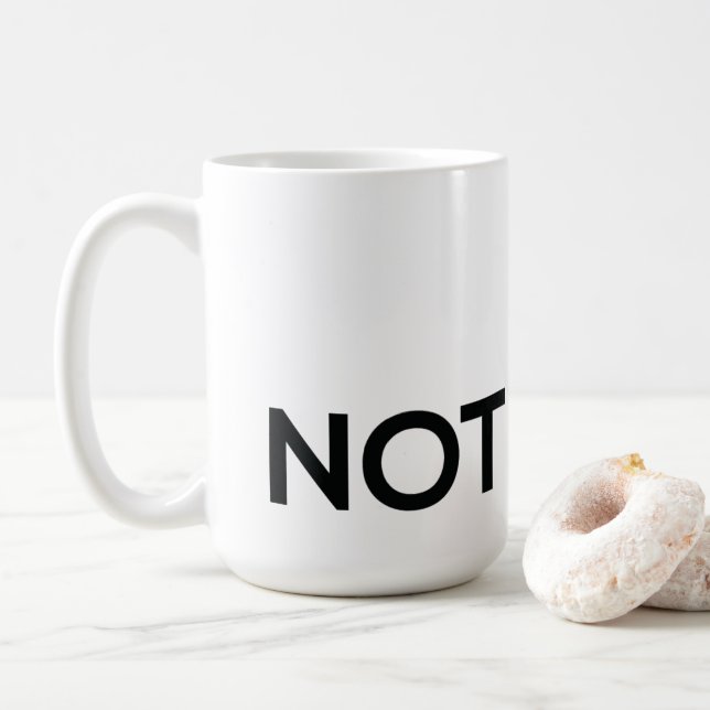 Il n'y a pas de vin dans cette tasse de café. (Avec donut)
