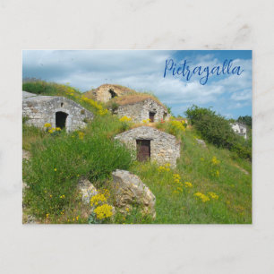 Il Parco dei Palmenti Pietragalla Italy Wine Caves Postcard