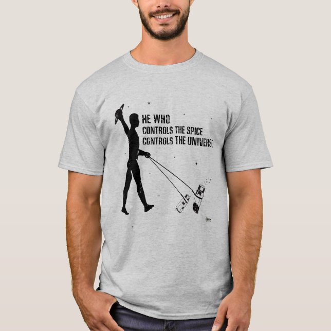 Il qui commande le T-shirt d'épice… (Devant)