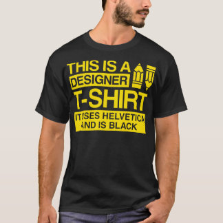 Il s'agit d'un tshirt design qu'il utilise helveti