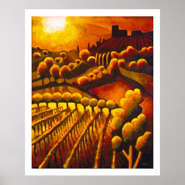 Il tramonto da Casa Memmo Poster (Front)