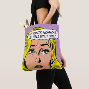"Il Veut La Normale ?" Sac fourre-tout