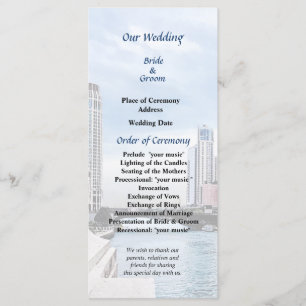 IL - View From Michigan Avenue Bridge Chicago Program