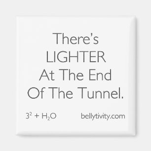 "Il y a LIGHTER..." aimant frigo à belliqueuse
