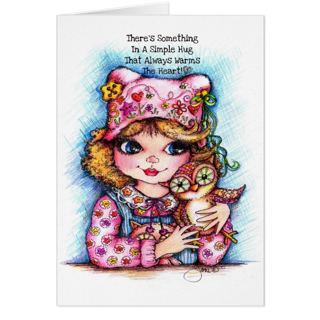 Il y a quelque chose dans une étreinte simple… (Devant)